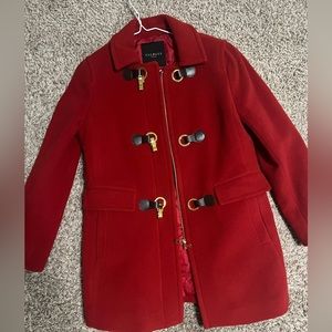 Talbots Red Peacoat
